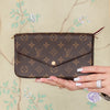 Louis Vuitton Félicie Pochette Monogram Bag