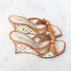 Louis Vuitton Takashi Murakami Multicolore Blanc Bow Wedge Sandals