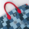 Louis Vuitton On The Go GM Patchwork Denim Tote Bag