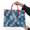 Louis Vuitton On The Go GM Patchwork Denim Tote Bag