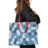 Louis Vuitton On The Go GM Patchwork Denim Tote Bag