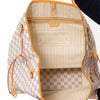 Louis Vuitton Rose Beige Damier Ebene Neverfull GM Bag