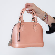  Louis Vuitton Monogram Alma BB Pink Epi Leather Bag