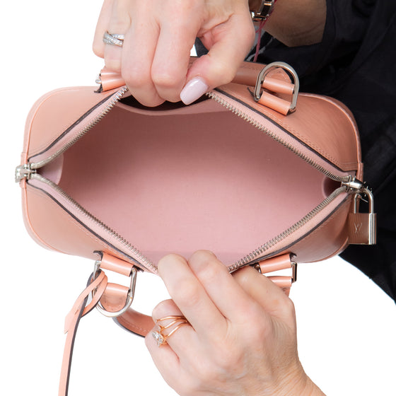 Louis Vuitton Monogram Alma BB Pink Epi Leather Bag