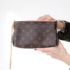 Louis Vuitton Monogram Canvas Rose Poudre Pallas Clutch Bag