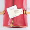 Louis Vuitton Vernis Bedford Framboise Monogram Patent Bag