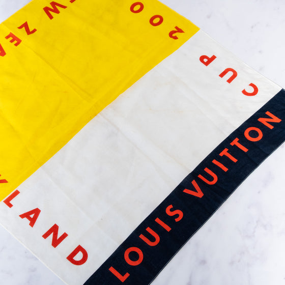Louis Vuitton Cup Bandana Collector 2003 Cotton Square Scarf
