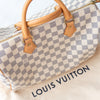 Louis Vuitton Speedy 30 Damier Azure Leather Bag
