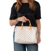 Louis Vuitton Speedy 30 Damier Azure Leather Bag