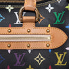 Louis Vuitton Takashi Murakami Rita Black Multicolore Monogram Satchel Bag