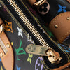 Louis Vuitton Takashi Murakami Rita Black Multicolore Monogram Satchel Bag