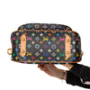 Louis Vuitton Takashi Murakami Rita Black Multicolore Monogram Satchel Bag