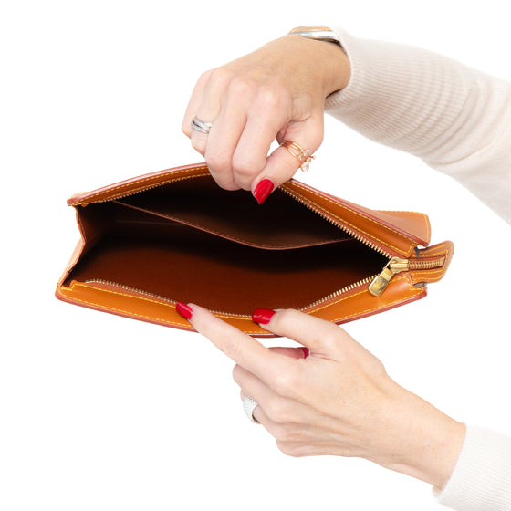 Louis Vuitton Cipango Epi Leather Pochette Bag