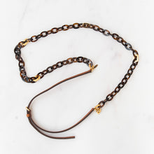  Louis Vuitton Resin Chain Link Belt Necklace