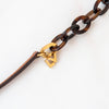 Louis Vuitton Resin Chain Link Belt Necklace