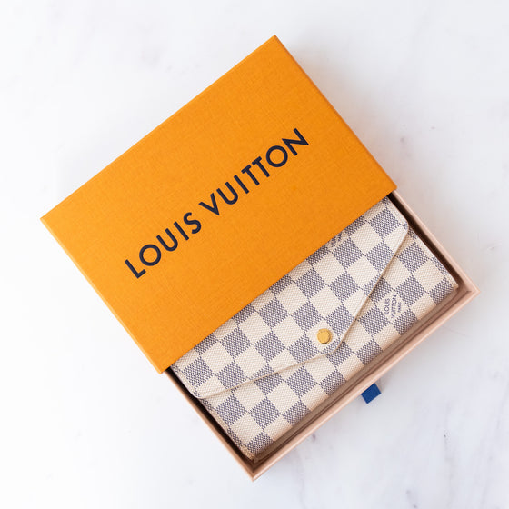 Louis Vuitton Sarah Damier Azur Wallet