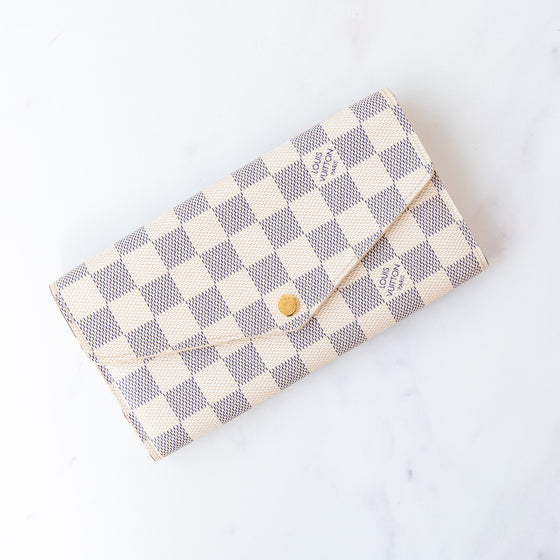 Louis Vuitton Sarah Damier Azur Wallet