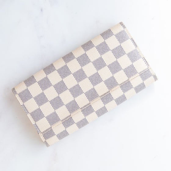 Louis Vuitton Sarah Damier Azur Wallet