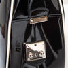 Miu Miu Black Patent Leather  Tote Bag