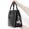 Miu Miu Black Patent Leather  Tote Bag