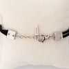 Mont Blanc Star Signature sur Cordon en Argent Silver Bracelet