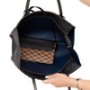 Moreau Paris Black Leather Tote Bag