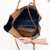 Moreau Paris Vincennes Tan Leather Tote Bag