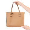 Moreau Paris Vincennes Tan Leather Tote Bag