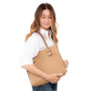 Moreau Paris Vincennes Tan Leather Tote Bag