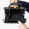 Moschino Black Leather Bag