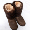 Mou Brown Fur Boots