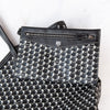 Moynat Paris M Monogram  Black And White Canvas Shoulder Bag GM