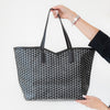 Moynat Paris M Monogram  Black And White Canvas Shoulder Bag GM