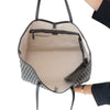 Moynat Paris M Monogram  Black And White Canvas Shoulder Bag GM