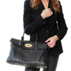 Mulberry Bayswater Black Small Grain Leather Bag