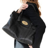 Mulberry Bayswater Black Small Grain Leather Bag