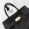 Mulberry Bayswater Black Soft Grain Leather Bag