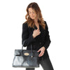 Mulberry Bayswater Black Soft Grain Leather Bag