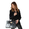 Mulberry Bayswater Black Soft Grain Leather Bag