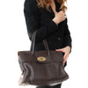 Mulberry Bayswater Chocolate Brown Soft Grain Leather Bag