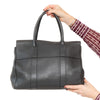 Mulberry Dolphin Grey Leather Bayswater Tote Bag