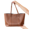 Mulberry Bayswater Oak Small Classic Grain Leather Tote Bag