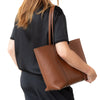 Mulberry Bayswater Oak Small Classic Grain Leather Tote Bag