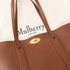 Mulberry Bayswater Oak Small Classic Grain Leather Tote Bag