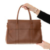 Mulberry Bayswater Tan Soft Grain Leather Bag