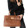 Mulberry Bayswater Tan Soft Grain Leather Bag