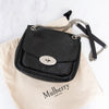 Mulberry Black Patent Leather Shoulder  Bag