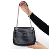 Mulberry Black Patent Leather Shoulder  Bag