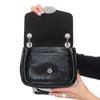 Mulberry Black Patent Leather Shoulder  Bag