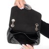 Mulberry Black Patent Leather Shoulder  Bag